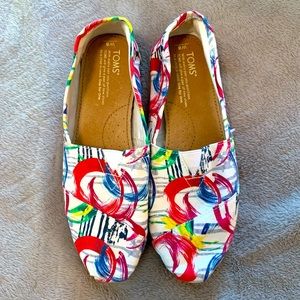 Women’s Toms Alpargata Paint swirl